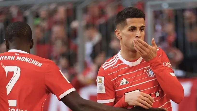 Joao Cancelo dedicó su primer gol con el Bayern a su mascota