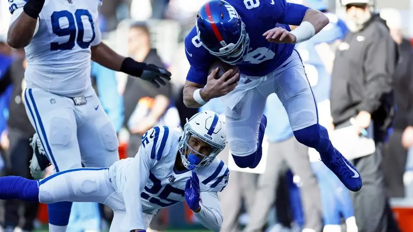 NFL: Giants vencieron a los Colts y así lograron asegurar un lugar en los Playoffs