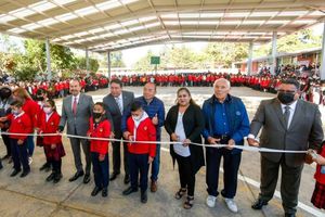 Entrega techumbre en primaria de Atizapán de Zaragoza