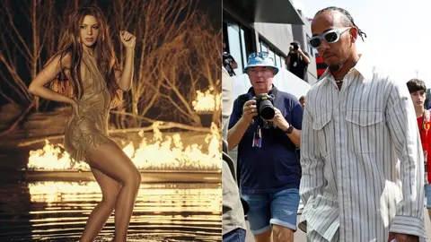 Lewis Hamilton y Shakira conviven tras del GP de España y los rumores de una relación aumentan