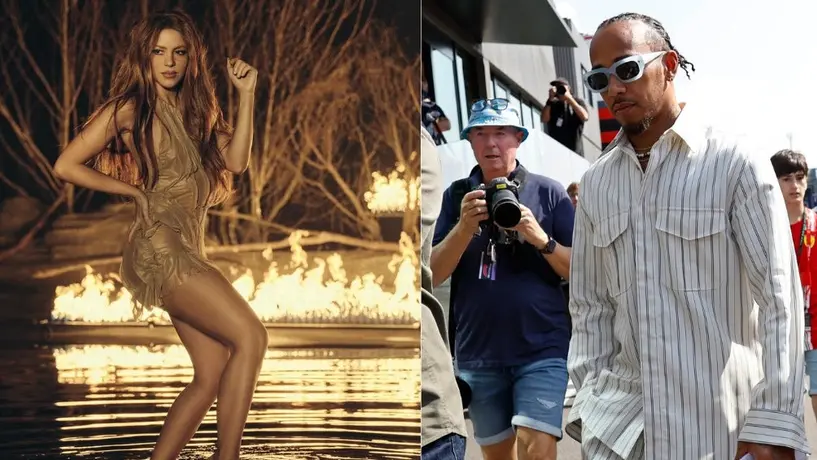 Lewis Hamilton y Shakira conviven tras del GP de España y los rumores de una relación aumentan