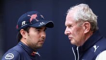 Helmut Marko sobre la actuación de Checo en Montmeló: "Salió mal y se quedó sin podio"