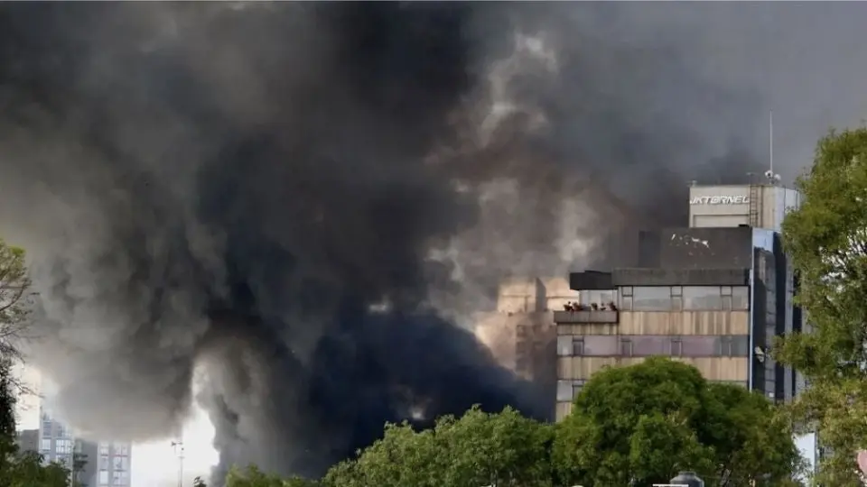 CDMX: Fabrica se incendió en la Alcaldía Azcapotzalco