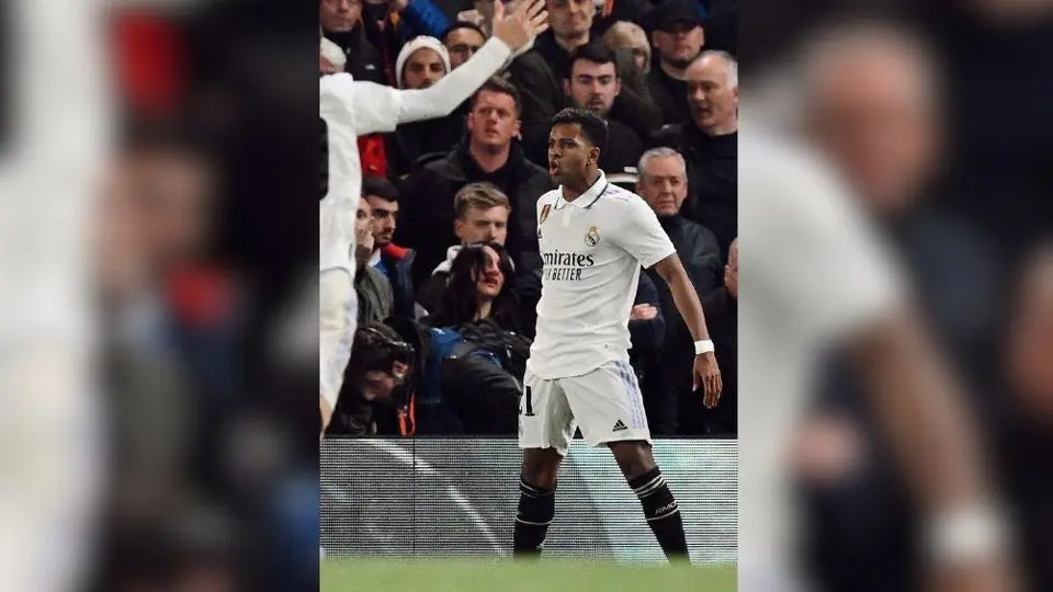 Rodrygo celebró a lo Cristiano Ronaldo en victoria del Real Madrid ante Chelsea