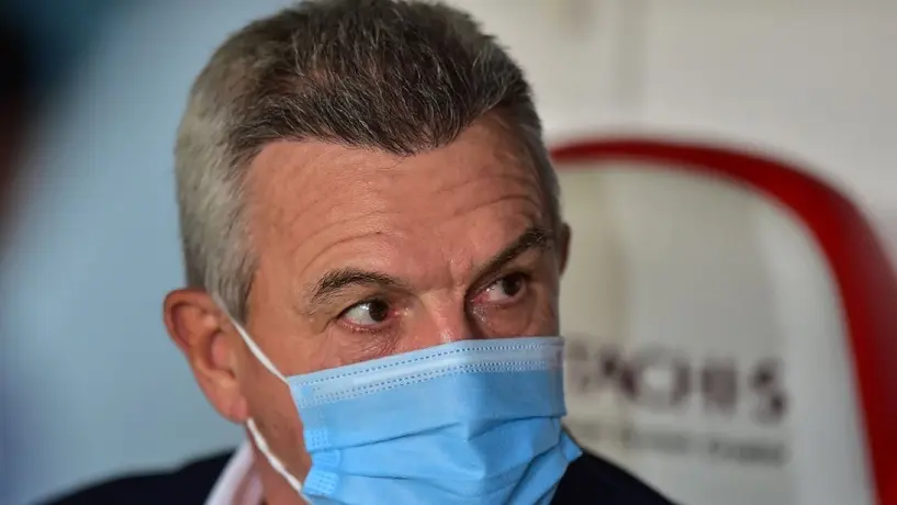 Vasco Aguirre albureó a periodista en conferencia de prensa tras triunfo del Mallorca