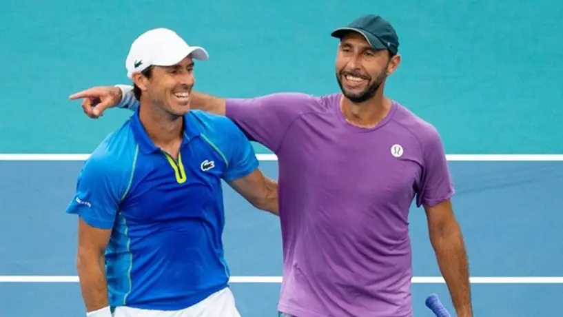 Santiago González, tenista mexicano, se coronó en dobles en el Abierto de Miami
