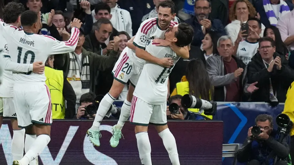Bernardo Silva tras anotar con el Real Madrid en Champions | AP