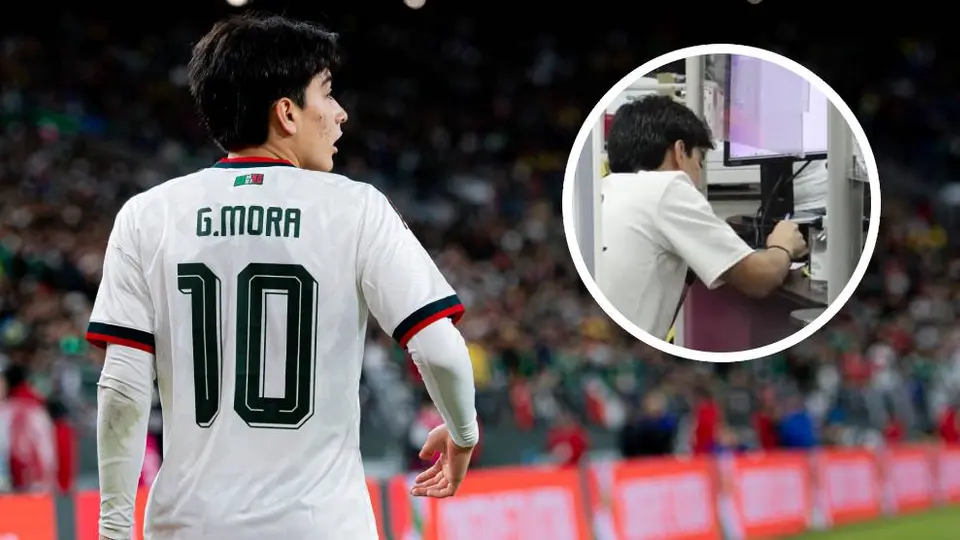 Gilberto Mora ya tramitó su credencial para votar; INE presume visita del futbolista mexicano