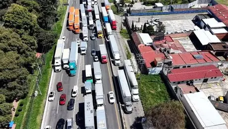 Bloqueo en la México-Toluca hoy: madres buscadoras mantienen cierre de vialidades