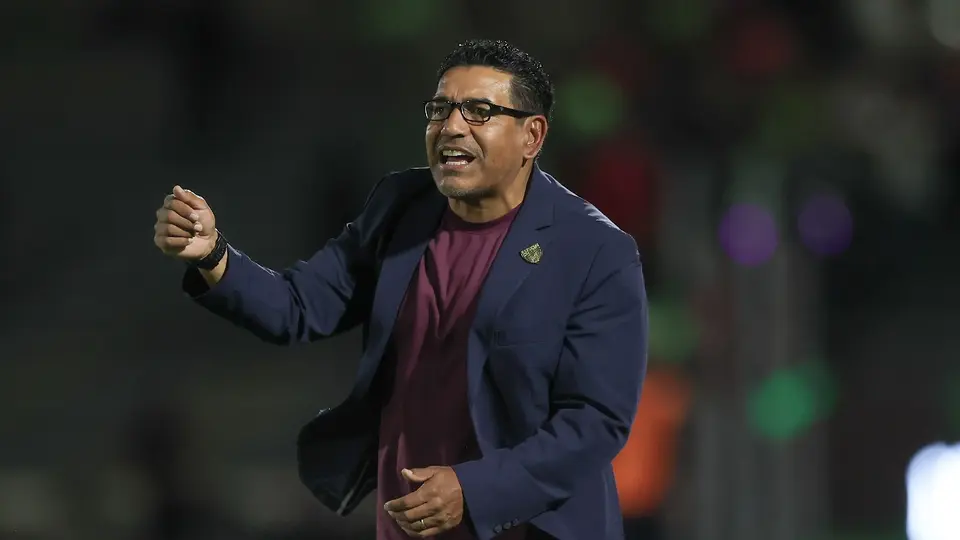 Álvaro Galindo, auxiliar de Atlante, en el partido ante Juárez | MEXSPORT