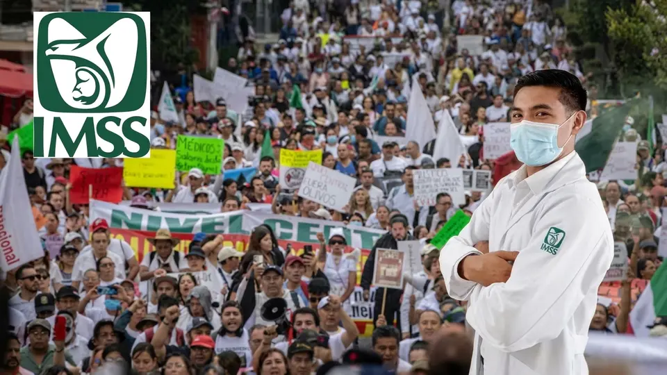 Otra marcha del IMSS hoy en CDMX: ¿a qué hora inicia y qué calles afectará?