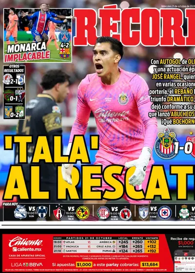 Portada RÉCORD 21 octubre 2026