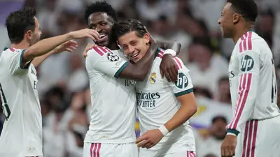 ¡Sigue el Barcelona! Real Madrid se impone con autoridad al Leipzig en el Bernabéu