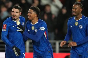 Wesley Fofana en celebración con sus compañeros de Chelsea | AP