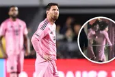 ¡Escándalo! Messi explota contra árbitro y es grabando intentando ingresar al vestidor