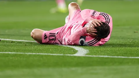 Messi se duele ante LAFC | AP