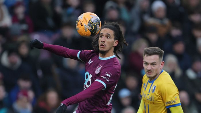 Hannibal Mejbri durante el partido de Burnley en la FA Cup | AP