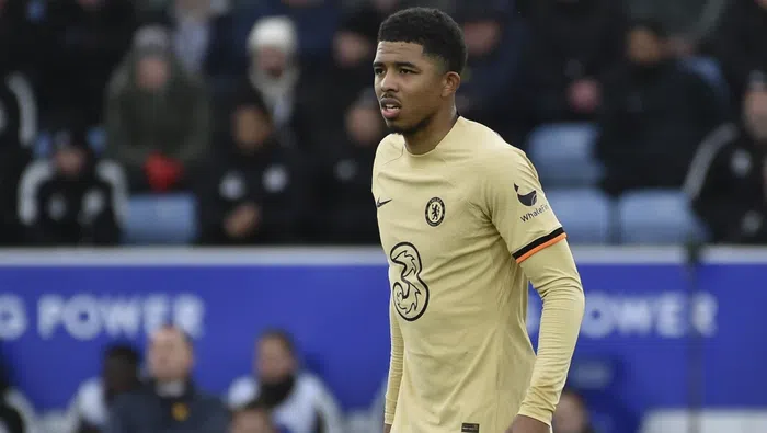 Fofana en el partido de Chelsea contra Leicester City | AP
