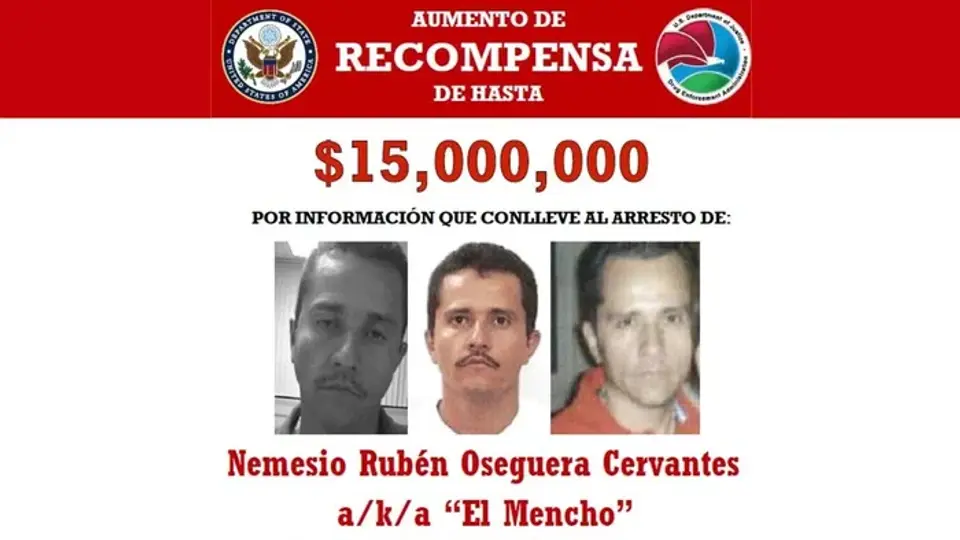 Expertos advierten que la transición podría generar tensiones internas dentro del Cártel Jalisco Nueva Generación./ DEA