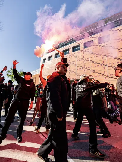 Afición de LAFC previo al duelo ante Messi l X:LAFC