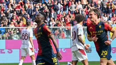 Con Johan Vásquez como titular, Genoa golea a Torino y se aleja del descenso en la Serie A