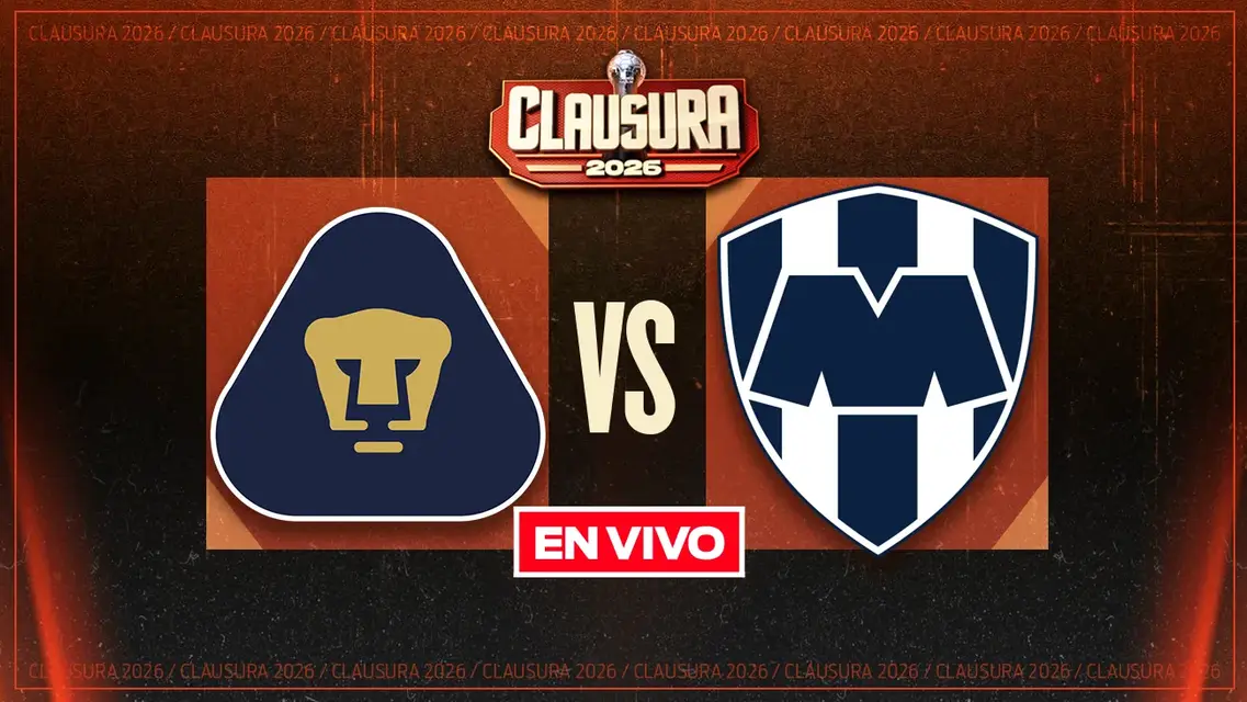 Pumas vs Monterrey EN VIVO Liga MX Jornada 7 Clausura 2026