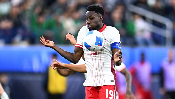Alphonso Davies con Canadá en la Concacaf Nations League de 2025 | MEXSPORT
