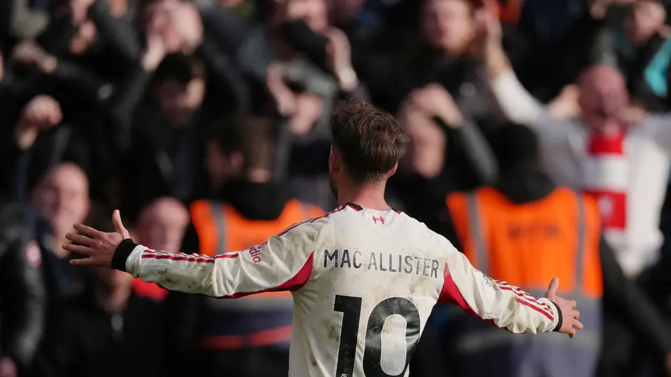 ¡Mac Allister al rescate! Liverpool vence agónicamente al Nottingham Forest en Premier League