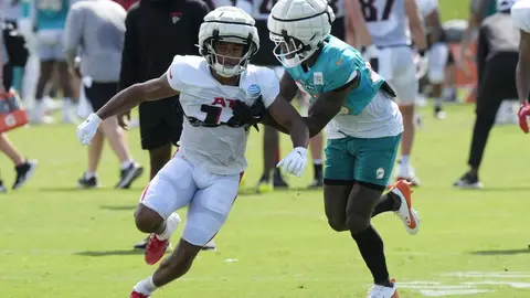 Rondale Moore con los Atlanta Falcons | AP
