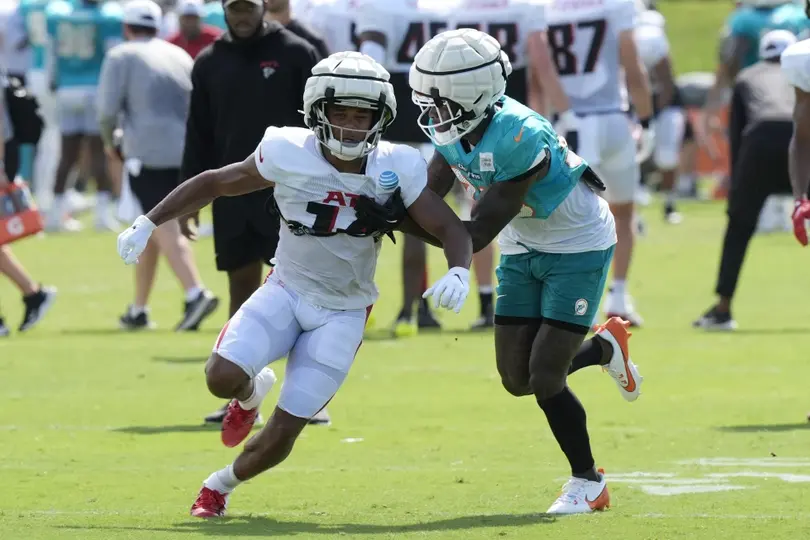 Rondale Moore con los Atlanta Falcons | AP