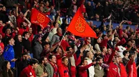 Se registra violencia policial en El Sadar tras Osasuna vs Real Madrid