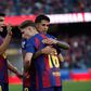 Jugadores de Barcelona felicitan a Fermín López por su gol ante Levante | AP