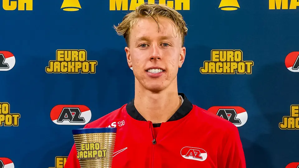 Billy van Duijl fue elegido como el MVP del partido | IG: @azalkmaar