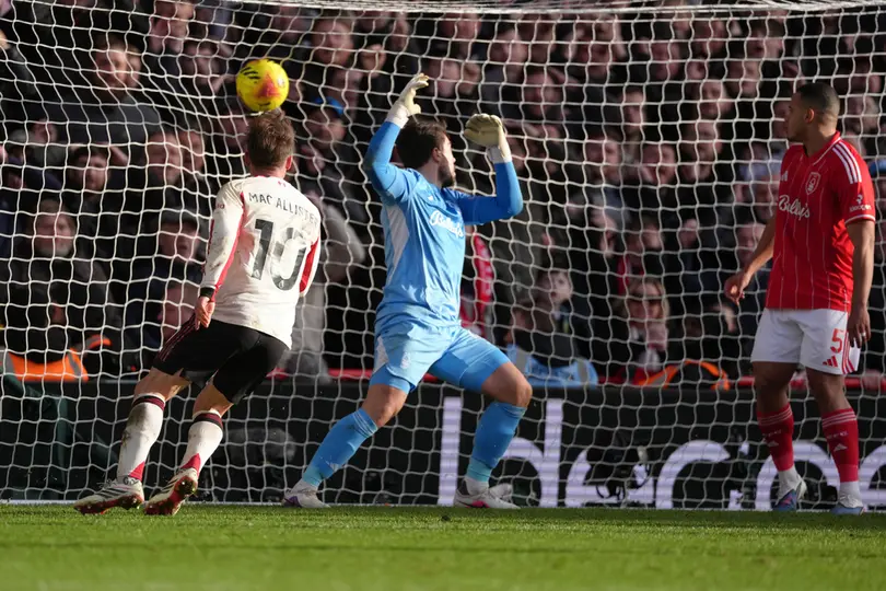 Gol de Mac Allister en los minutos final al Nottingham Forest I AP