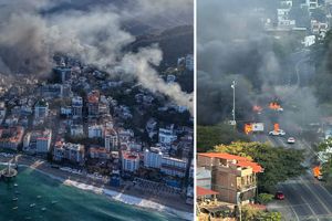 VIDEOS / Puerto Vallarta luce como zona de guerra: bloqueos, incendios y código rojo tras operativo federal