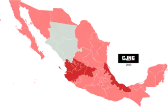 La expansión del cártel alcanzó diversas regiones estratégicas para el tráfico de drogas./ RS