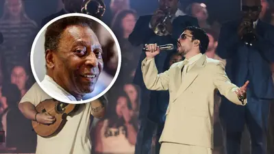 ¿Mensaje desde el cielo? Cuenta oficial de Pelé alaba música de Bad Bunny