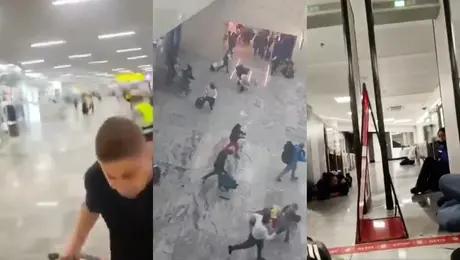 VIDEOS: Caos y pánico en el aeropuerto de Guadalajara tras balacera por la muerte de “El Mencho”