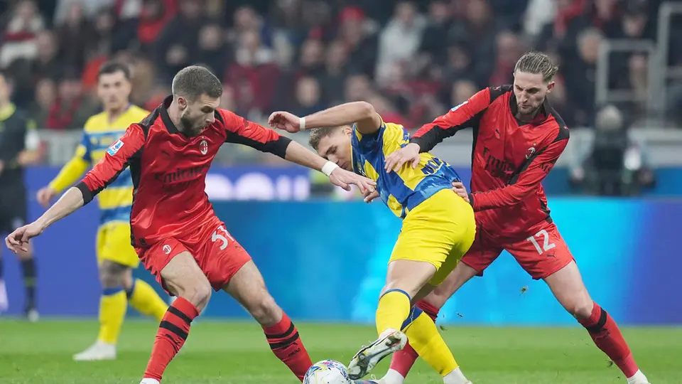 Derrota del AC Milan ante el Parma en la Serie A I AP