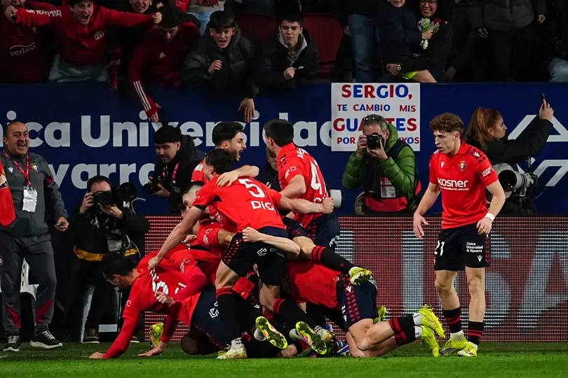 Victoria del Osasuna sobre el Real Madrid | AP
