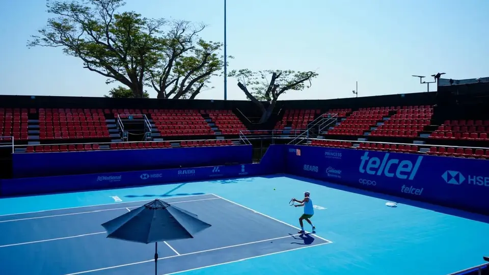 Cancha del Abierto de Acapulco I X:@AbiertoTelcel