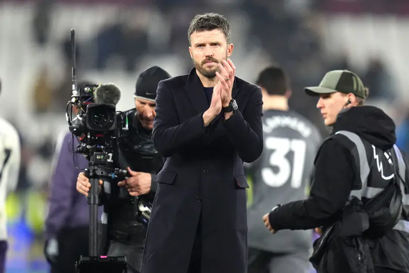 Michael Carrick en el partido contra West Ham | AP
