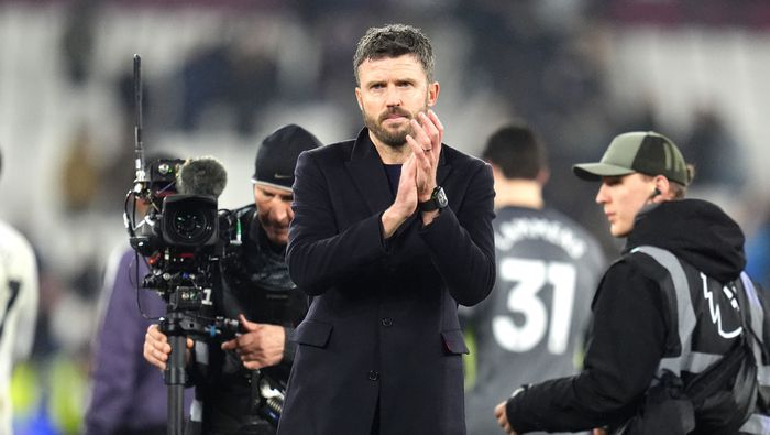 Michael Carrick en el partido contra West Ham | AP