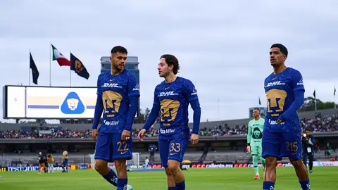 Jugadores de Pumas, en el Olímpico Universitario | MEXSPORT