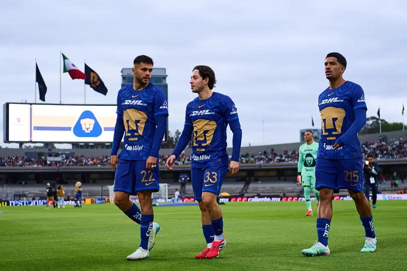 Jugadores de Pumas, en el Olímpico Universitario | MEXSPORT
