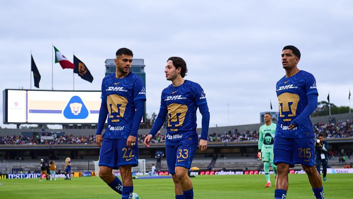 Jugadores de Pumas, en el Olímpico Universitario | MEXSPORT