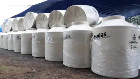 Tinacos gratis en Edomex 2026: requisitos y cómo acceder al apoyo por escasez de agua