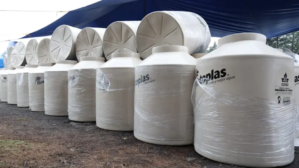 Tinacos gratis en Edomex 2026: requisitos y cómo acceder al apoyo por escasez de agua