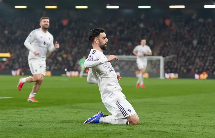 Bruno Fernandes anotó gol ante Bournemouth | AP