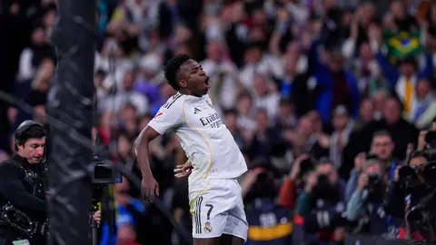Vinicius Jr. celebra su gol | AP